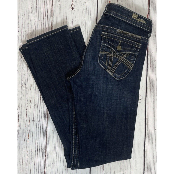 Kut from the Kloth Bootcut Womens Jeans Sz 6 Natalie Mid Rise Dark Wash - Picture 3 of 11